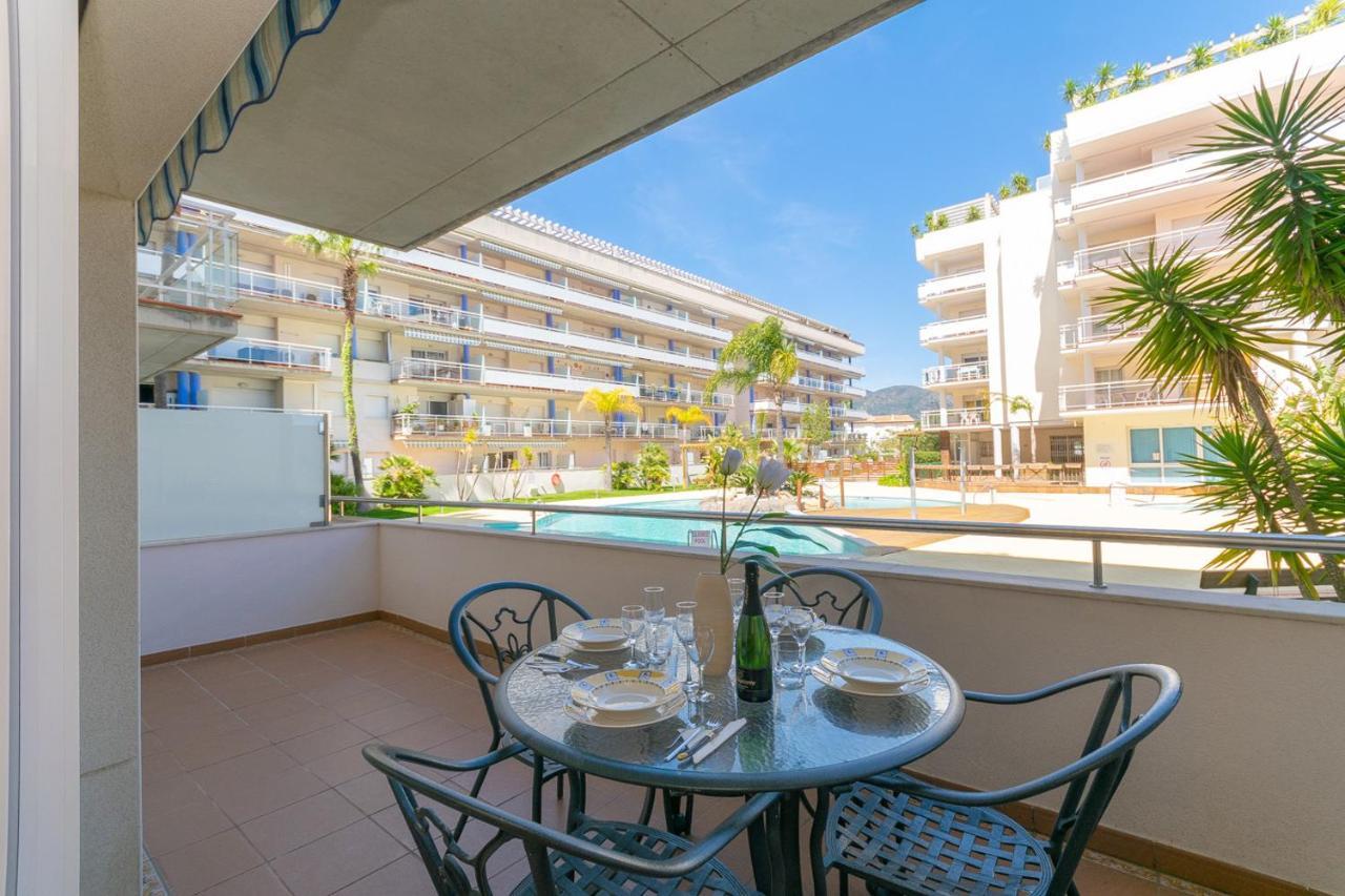 Apartamento Port Canigo Bajo Vista Piscina Appartement Roses Buitenkant foto